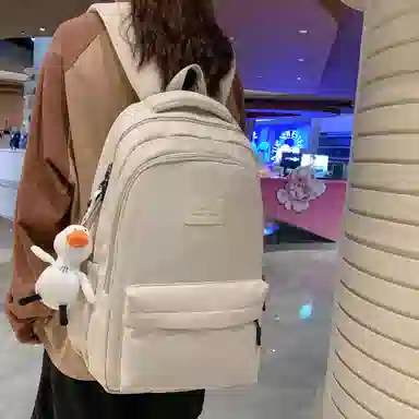 尊梵 多功能大容量多口袋拉链开合双肩包 尼龙 女款 多色