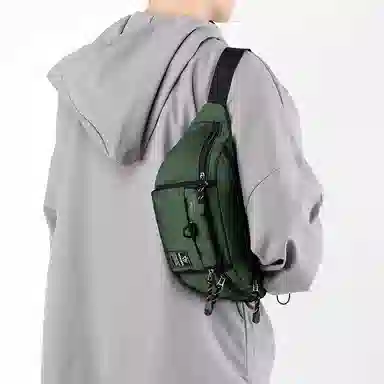 尊梵 手机男健身防水运动 尼龙布 腰包 常规 男款 黑色/灰色/宝蓝色/墨绿色/灰绿色