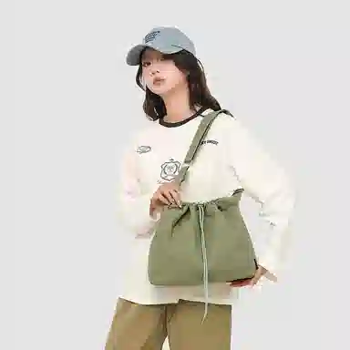 尊梵 时尚通勤韩版轻便纯色 尼龙 斜挎单肩包 常规 男女同款情侣款 多色