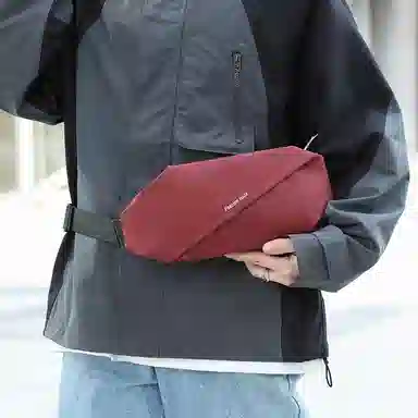 尊梵 简约多功能 尼龙布 腰包 男女同款情侣款 多色