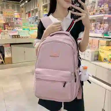 尊梵 多功能大容量多口袋拉链开合双肩包 尼龙 女款 多色