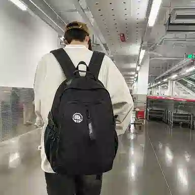 尊梵 大容量初中生结实耐用背包防水 尼龙 双肩包 男女同款情侣款 多色