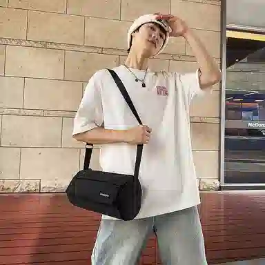 尊梵 运动出差训练包旅游行李 尼龙 圆筒单肩斜挎包 男女同款情侣款 多色