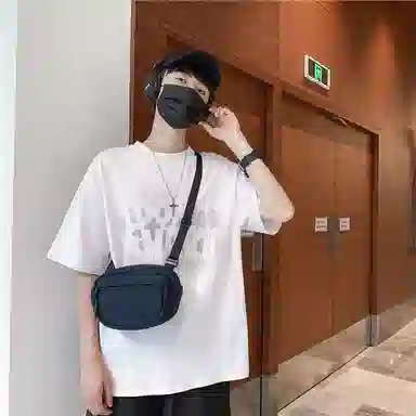 尊梵 潮机能斜挎包尼龙布运动休闲胸包腰包单肩挎包 男女同款 多色