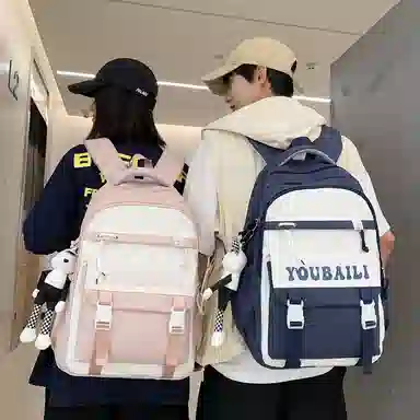 尊梵 休闲大容量时尚背包 尼龙 双肩包