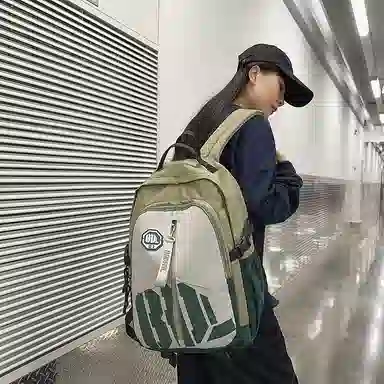 尊梵 大容量初中生结实耐用背包防水 尼龙 双肩包 男女同款情侣款 多色