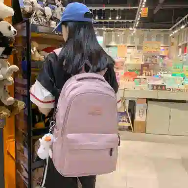 尊梵 多功能大容量多口袋拉链开合双肩包 尼龙 女款 多色