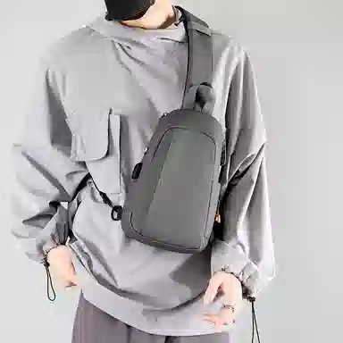 尊梵 韩版潮流时尚 尼龙 单肩包 男款 多色