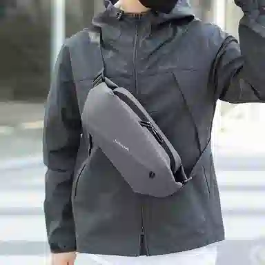 尊梵 简约多功能 尼龙布 腰包 男女同款情侣款 多色