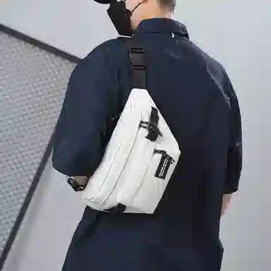 尊梵 潮流运动骑行百搭休闲 尼龙布 胸包 常规 男女同款情侣款 多色