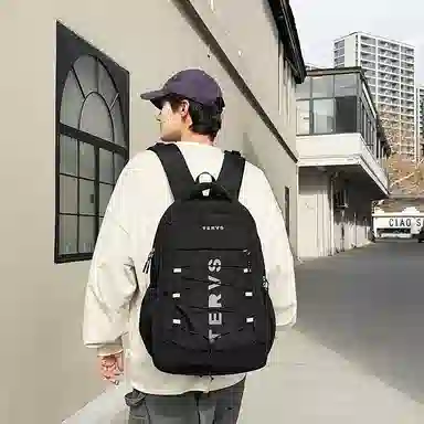 尊梵 高中大学生背包书包大容量通勤旅行登山电脑 尼龙 双肩包 男女同款情侣款 多色