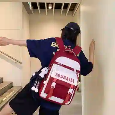 尊梵 休闲大容量时尚背包 尼龙 双肩包