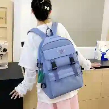 尊梵 双肩包 多功能校园小清新拉链开合   尼龙 女款 多色