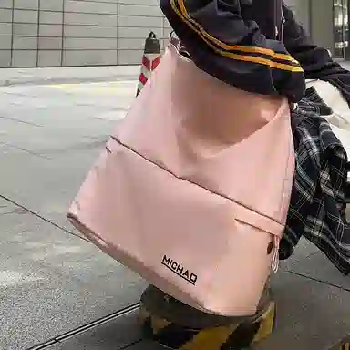 尊梵 轻便旅行包大容量健身包空间时尚收纳运动出差简约 尼龙 斜挎包 男女同款情侣款 多色