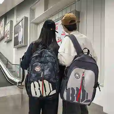 尊梵 大容量初中生结实耐用背包防水 尼龙 双肩包 男女同款情侣款 多色