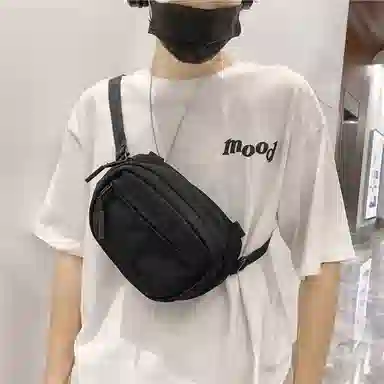 尊梵 潮机能斜挎包尼龙布运动休闲胸包腰包单肩挎包 男女同款 多色