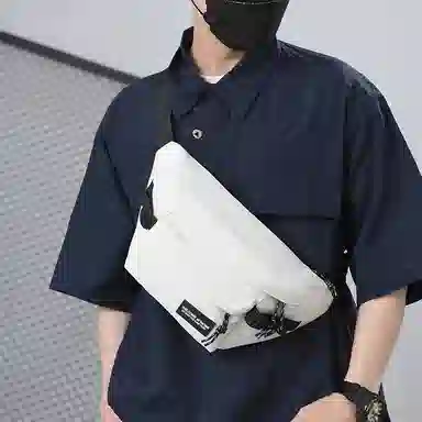 尊梵 潮流运动骑行百搭休闲 尼龙布 胸包 常规 男女同款情侣款 多色