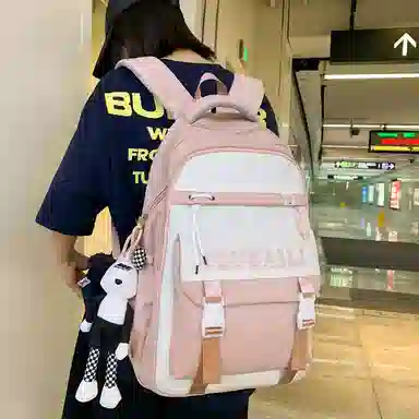 尊梵 休闲大容量时尚背包 尼龙 双肩包