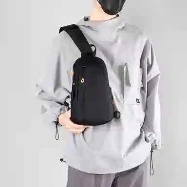 尊梵 韩版潮流时尚 尼龙 单肩包 男款 多色