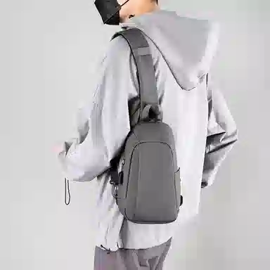 尊梵 韩版潮流时尚 尼龙 单肩包 男款 多色