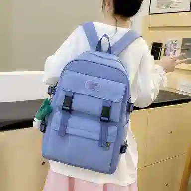 尊梵 双肩包 多功能校园小清新拉链开合   尼龙 女款 多色