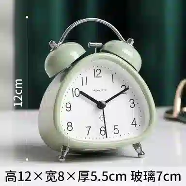凯琴 闹钟学生专用起床神器闹表懒人桌面时钟学生儿童床头钟 扫秒机芯 男女同款