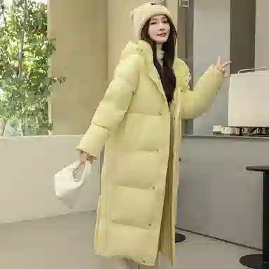 雅鹿 东北极寒长款加厚保暖羽绒服 男女同款