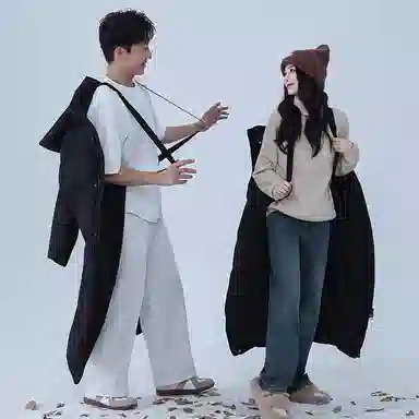 雅鹿 东北极寒长款加厚保暖羽绒服 男女同款