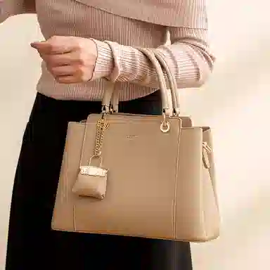 维尼奥 品牌时尚高级感妈妈款大气通勤女包高颜值简约休闲百搭优雅气质实用托特包 合成革 手提包单肩斜挎 常规 女款 多色