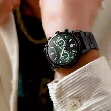 KANGOL Multifunction Watch Green Dial