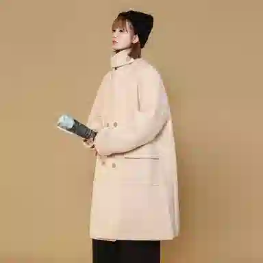 URBAN AUTHENTIC Double-Breasted Coat