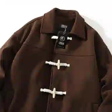 URBAN AUTHENTIC Mid-Length Duffle Coat