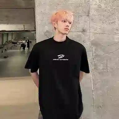 URBAN AUTHENTIC LOGOcleanfitT