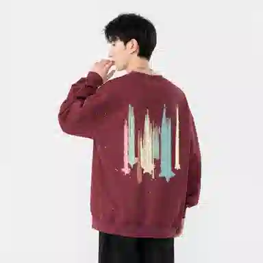 URBAN AUTHENTIC Meteor Print T-Shirt