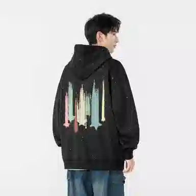 URBAN AUTHENTIC Meteor Print T-Shirt