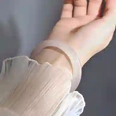 两世欢 新中式国潮风古风白月光 汉服旗袍美人 玉髓 手镯 女款