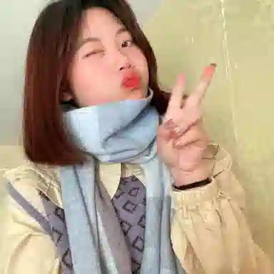 木林森 纯羊毛格子小清新流苏绒线围巾秋冬加厚保暖  围巾 男女同款情侣款