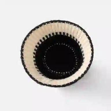 木林森 日系秋冬季保暖盆帽韩版毛线渔夫帽潮流拼色针织韩版百搭小香风绒线帽 棉 帽子 男女同款情侣款