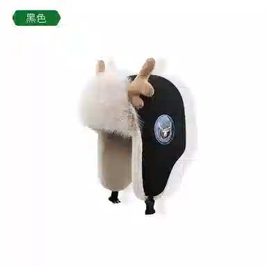 木林森 冬季加厚户外骑车防风护耳 毛绒皮质 雷锋帽 男女同款情侣款