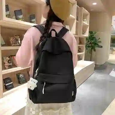 KAMLUI Nylon Backpack White