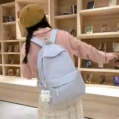 KAMLUI Nylon Backpack White