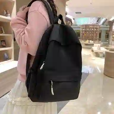 KAMLUI Nylon Backpack White