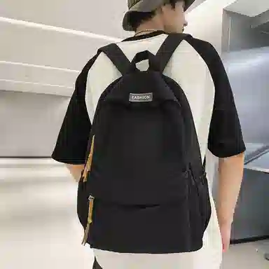 KAMLUI Nylon Backpack Black