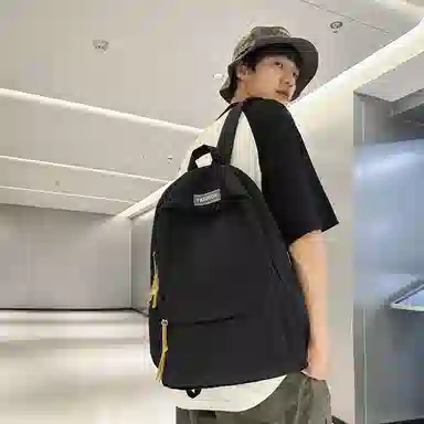 KAMLUI Nylon Backpack Black