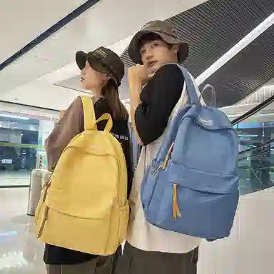 KAMLUI Nylon Backpack Black