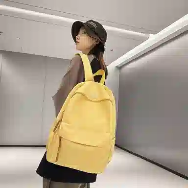 KAMLUI Nylon Backpack Black