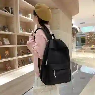 KAMLUI Nylon Backpack White