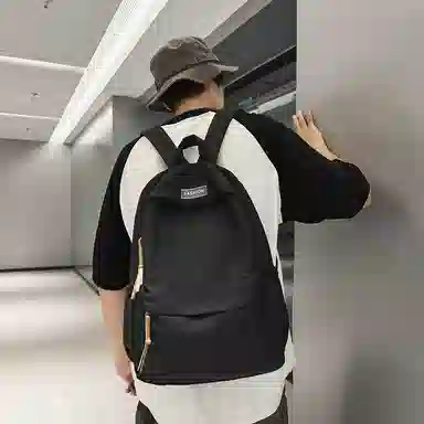 KAMLUI Nylon Backpack Black