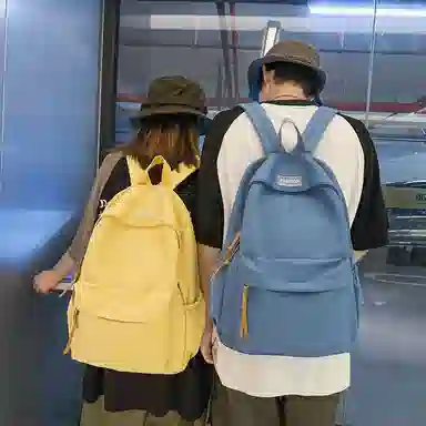 KAMLUI Nylon Backpack Black