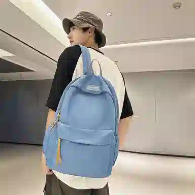 KAMLUI Nylon Backpack Black